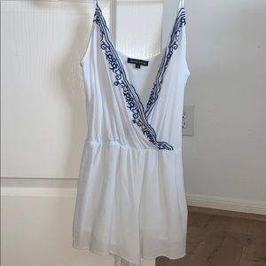 White Kendall & Kylie romper